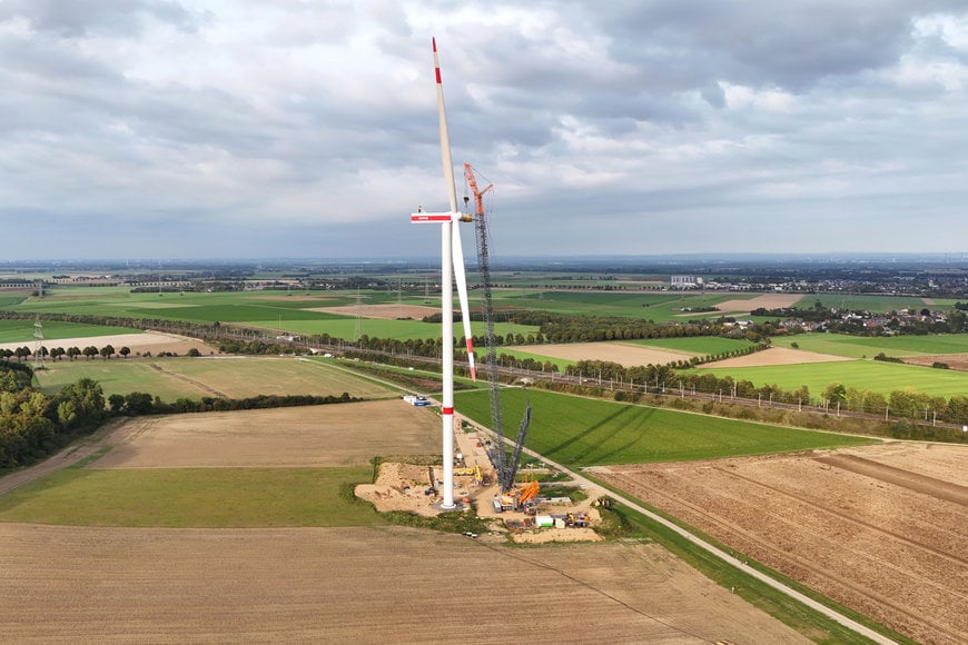 Der LR 11000 von Liebherr packt’s: höhere Windturbinen und schwerere Gondeln